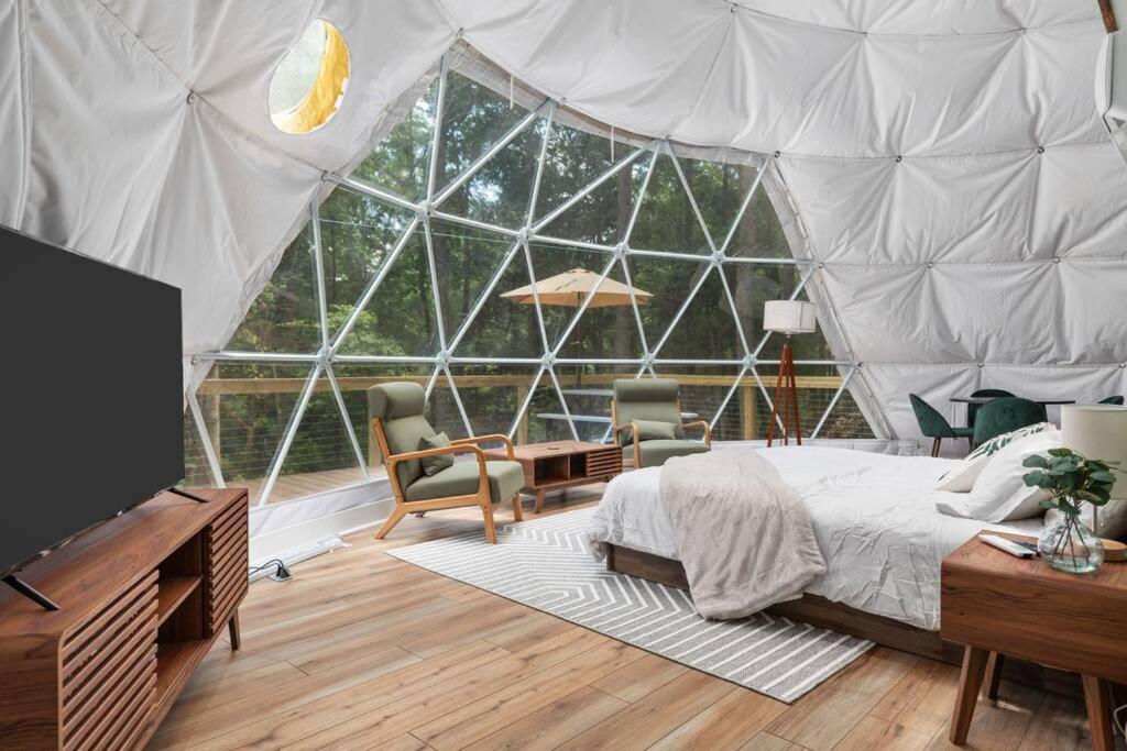 Dream Dome - Romantic Getaway, Hot Tub, Ac, Wifi, National Park 8 Min ルーレイ エクステリア 写真