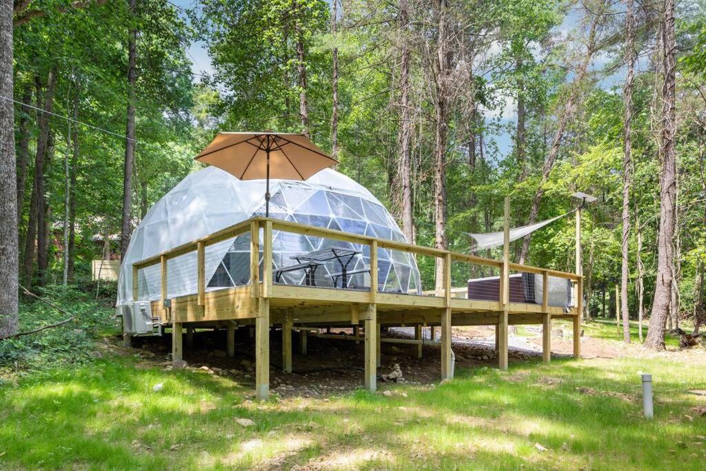 Dream Dome - Romantic Getaway, Hot Tub, Ac, Wifi, National Park 8 Min ルーレイ エクステリア 写真
