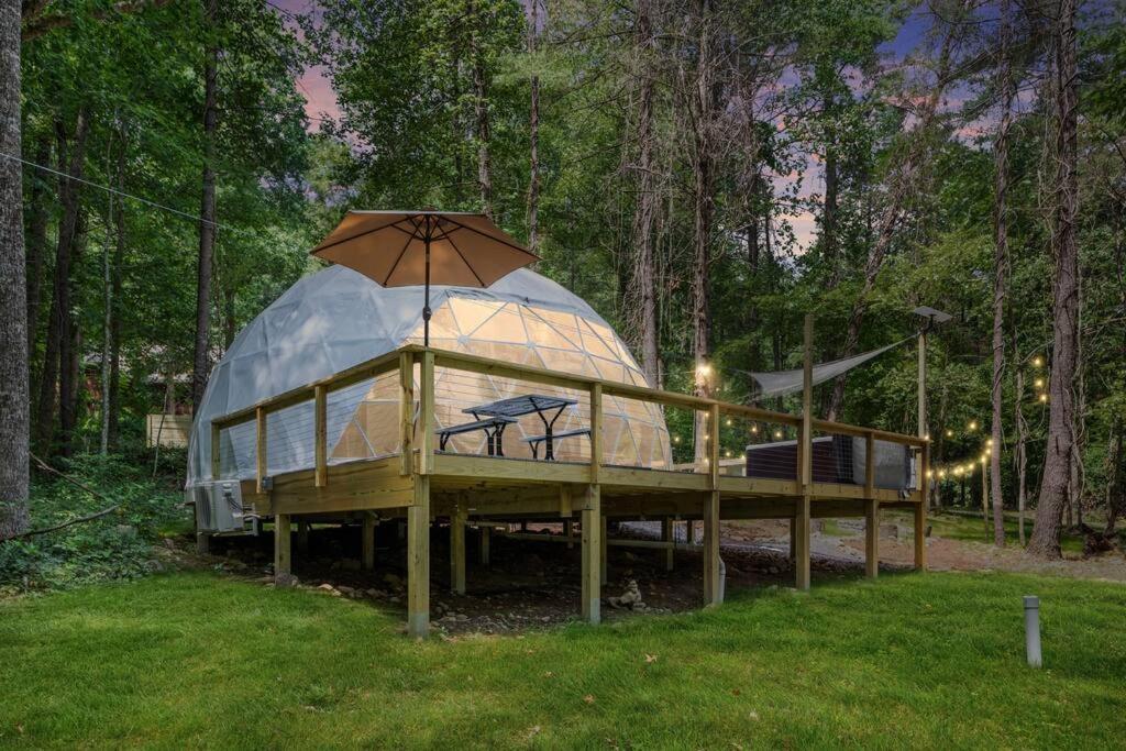 Dream Dome - Romantic Getaway, Hot Tub, Ac, Wifi, National Park 8 Min ルーレイ エクステリア 写真